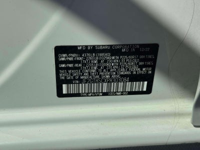 2023 Subaru Crosstrek Sport
