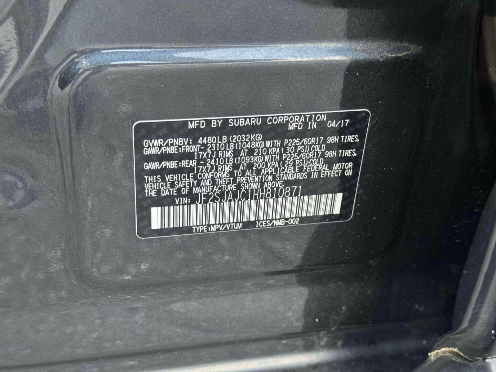 2017 Subaru Forester 2.5i Limited
