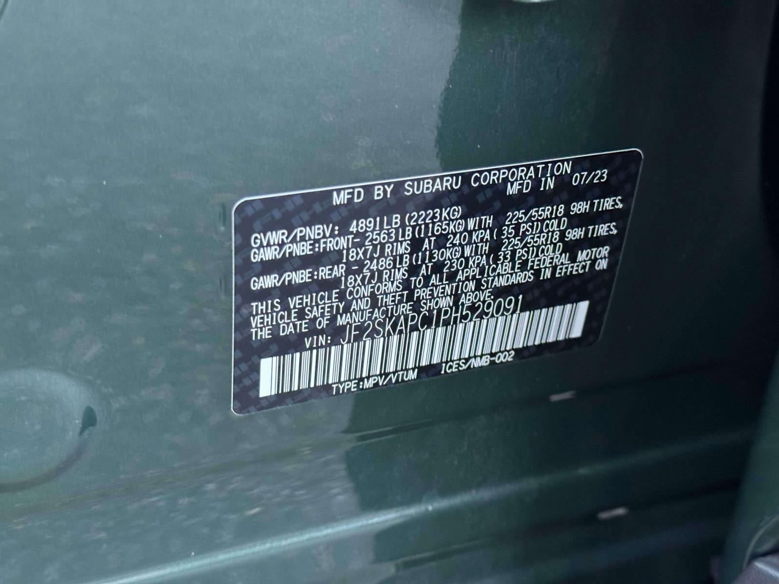 2023 Subaru Forester Limited