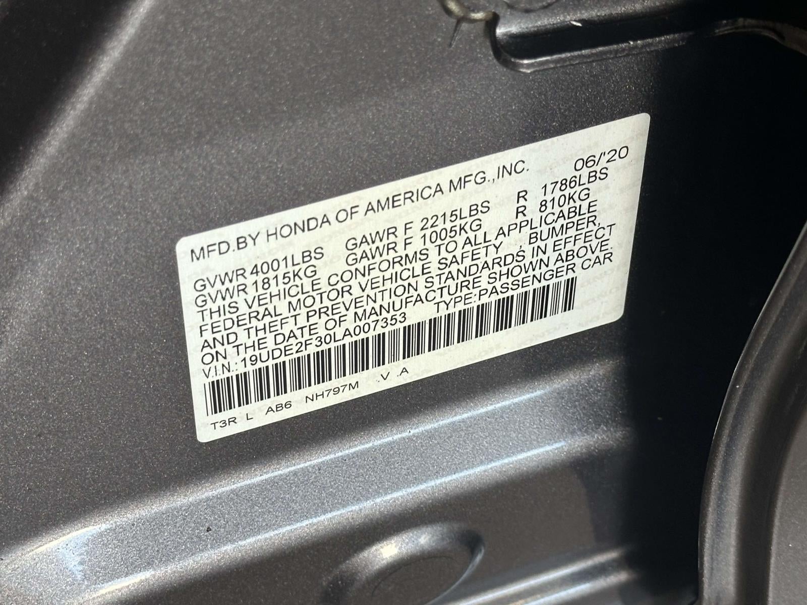 2020 Acura ILX Standard
