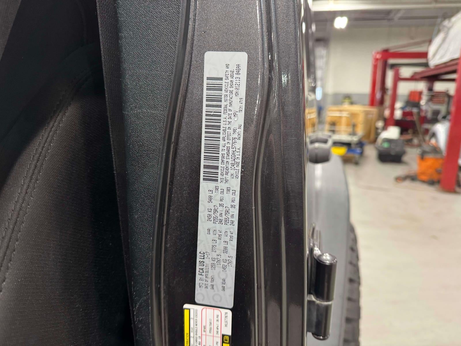 2017 Jeep Wrangler Unlimited Sport 4x4