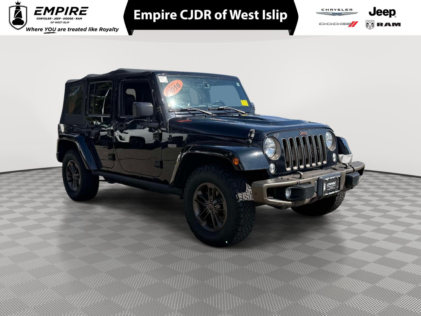 2016 Jeep Wrangler Unlimited 75th Anniversary Edition