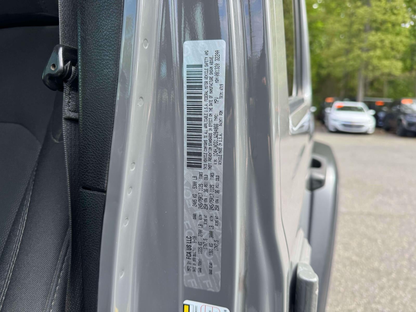 2018 Jeep Wrangler Unlimited Sport S 4x4