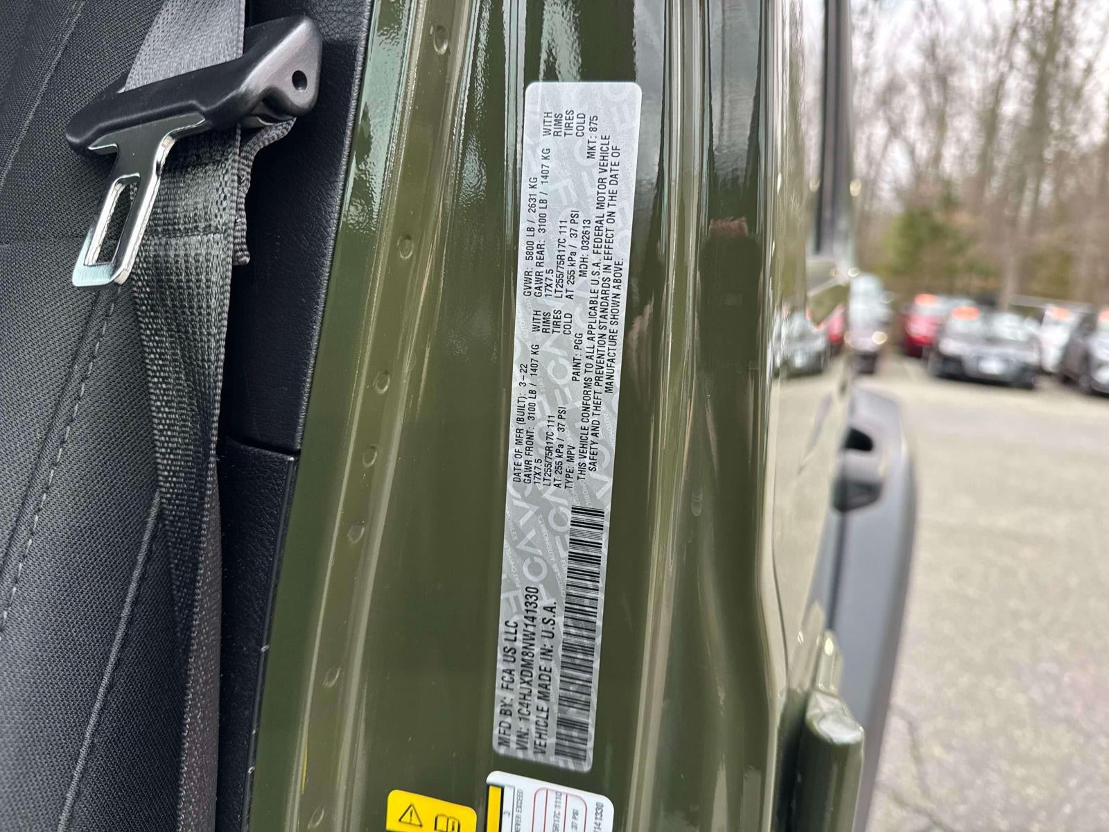 2022 Jeep Wrangler Unlimited Willys 4x4