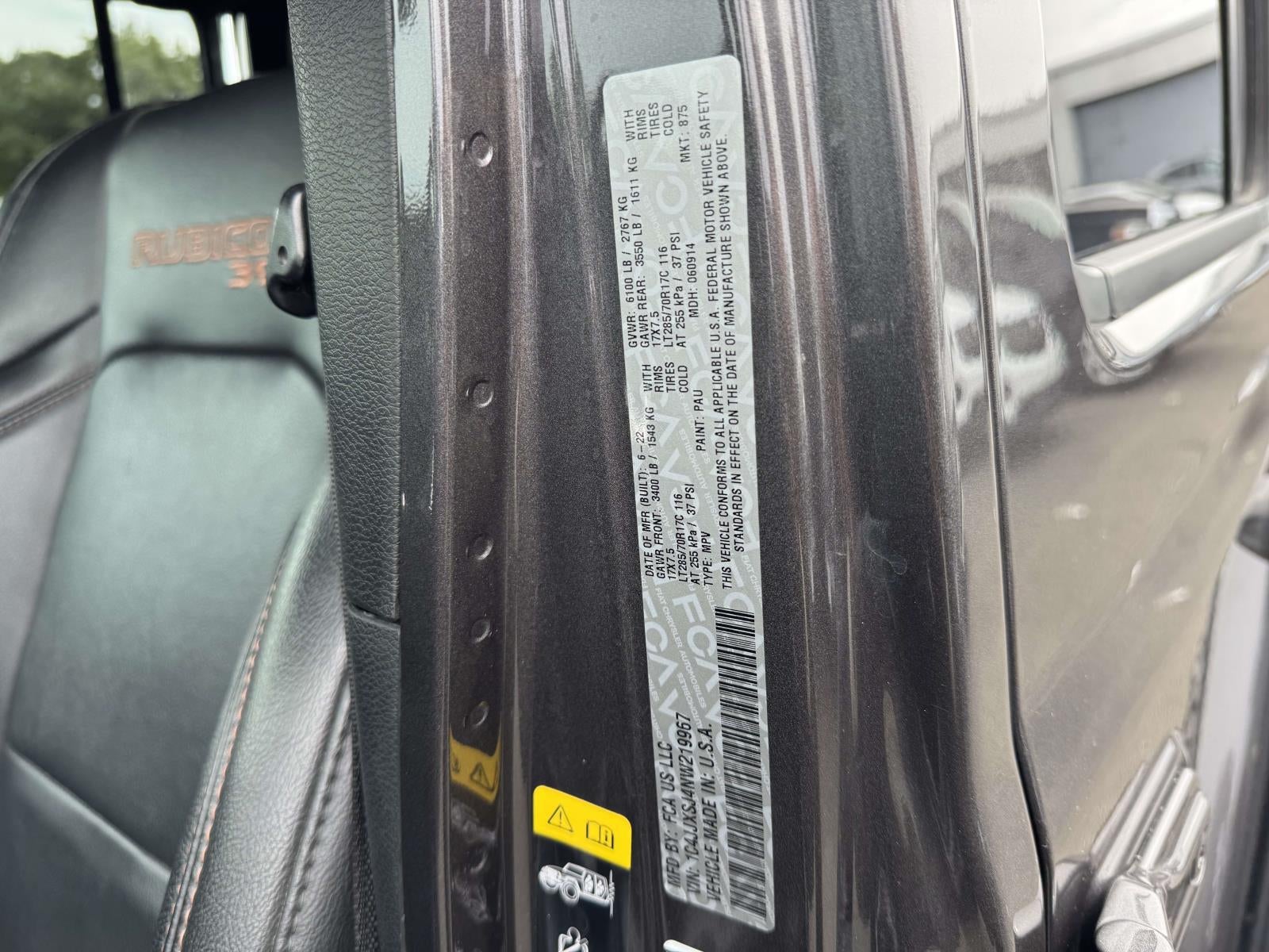 2022 Jeep Wrangler Unlimited Rubicon 392 4x4