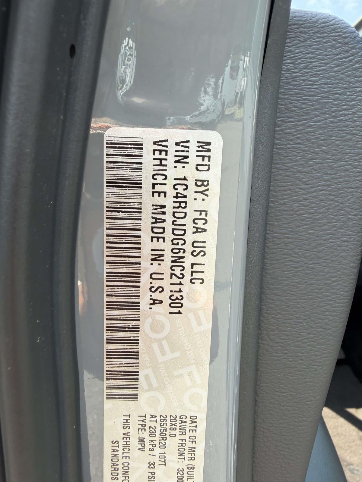 2022 Dodge Durango GT AWD