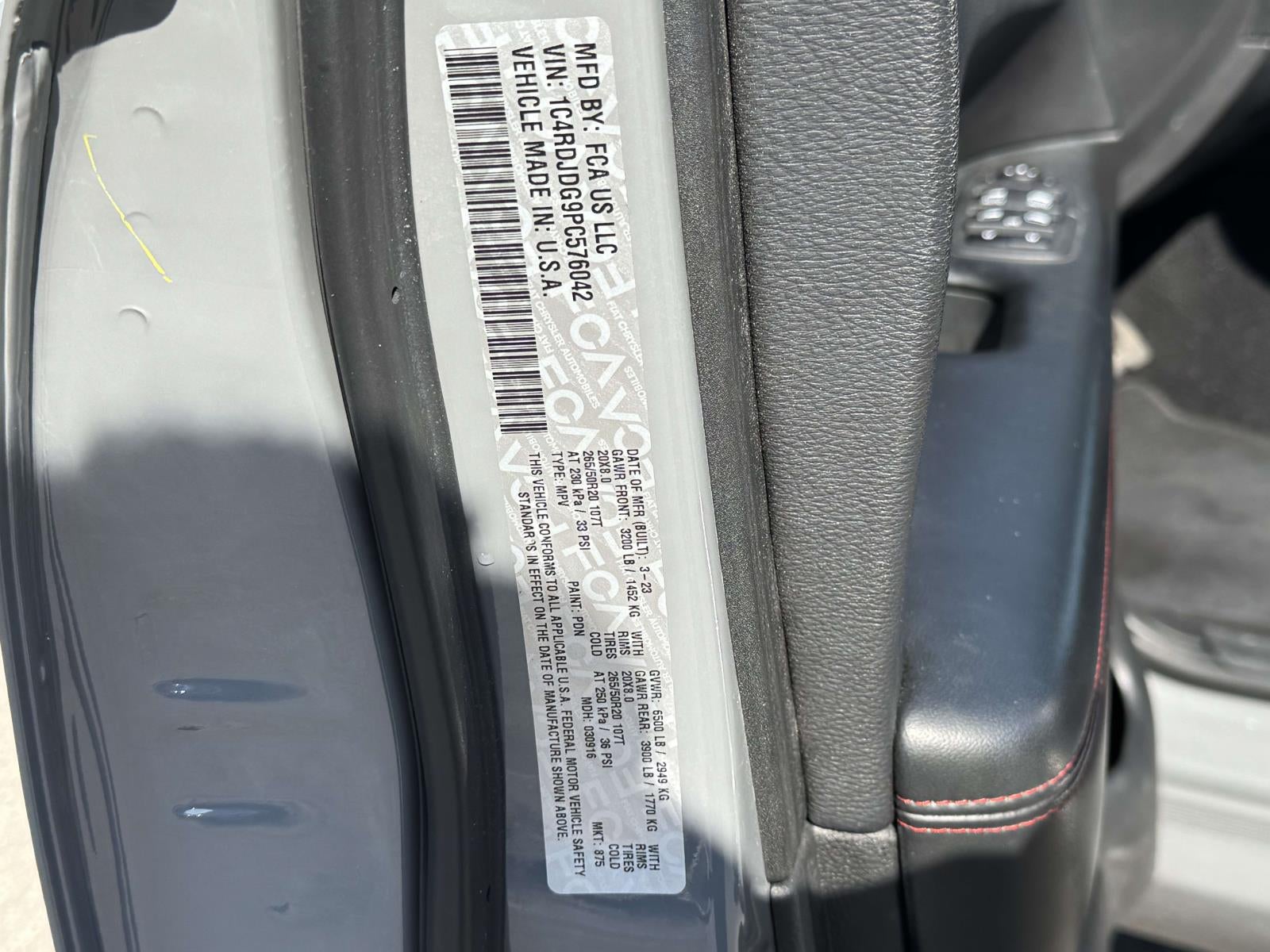 2023 Dodge Durango GT Launch Edition AWD