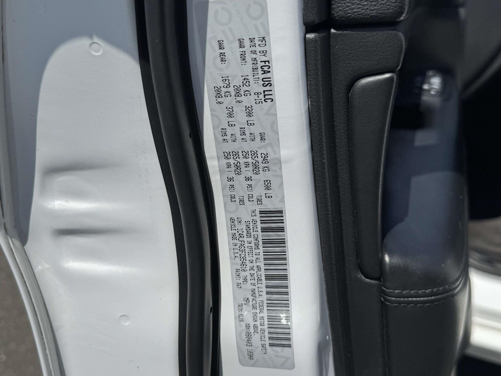 2015 Jeep Grand Cherokee Altitude