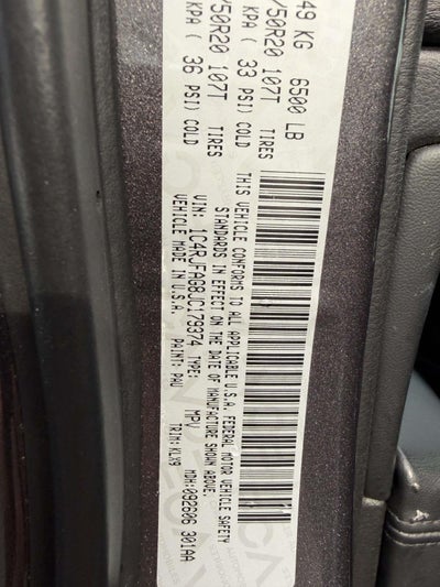 2018 Jeep Grand Cherokee Altitude 4x4