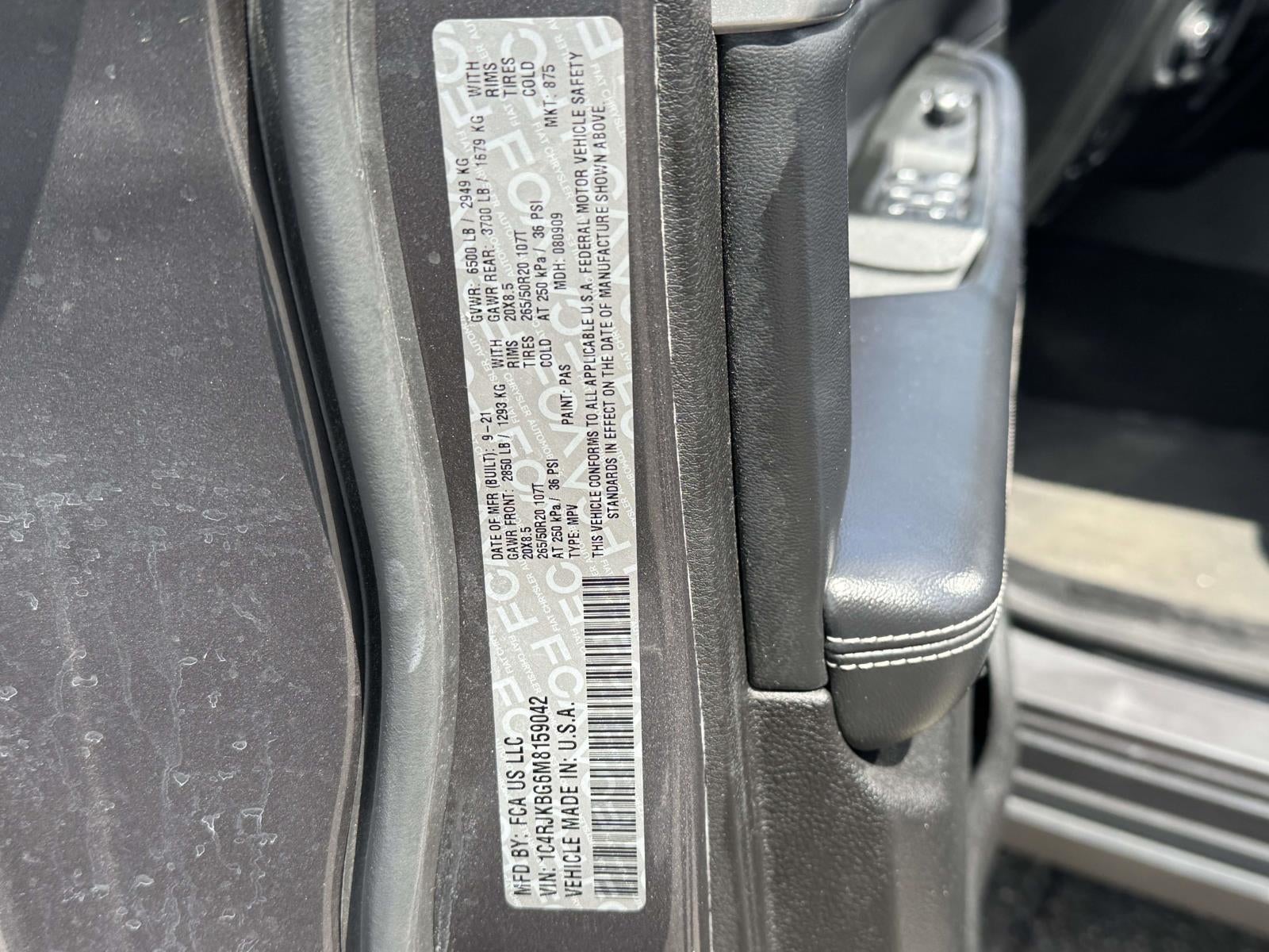 2021 Jeep Grand Cherokee L Limited 4x4