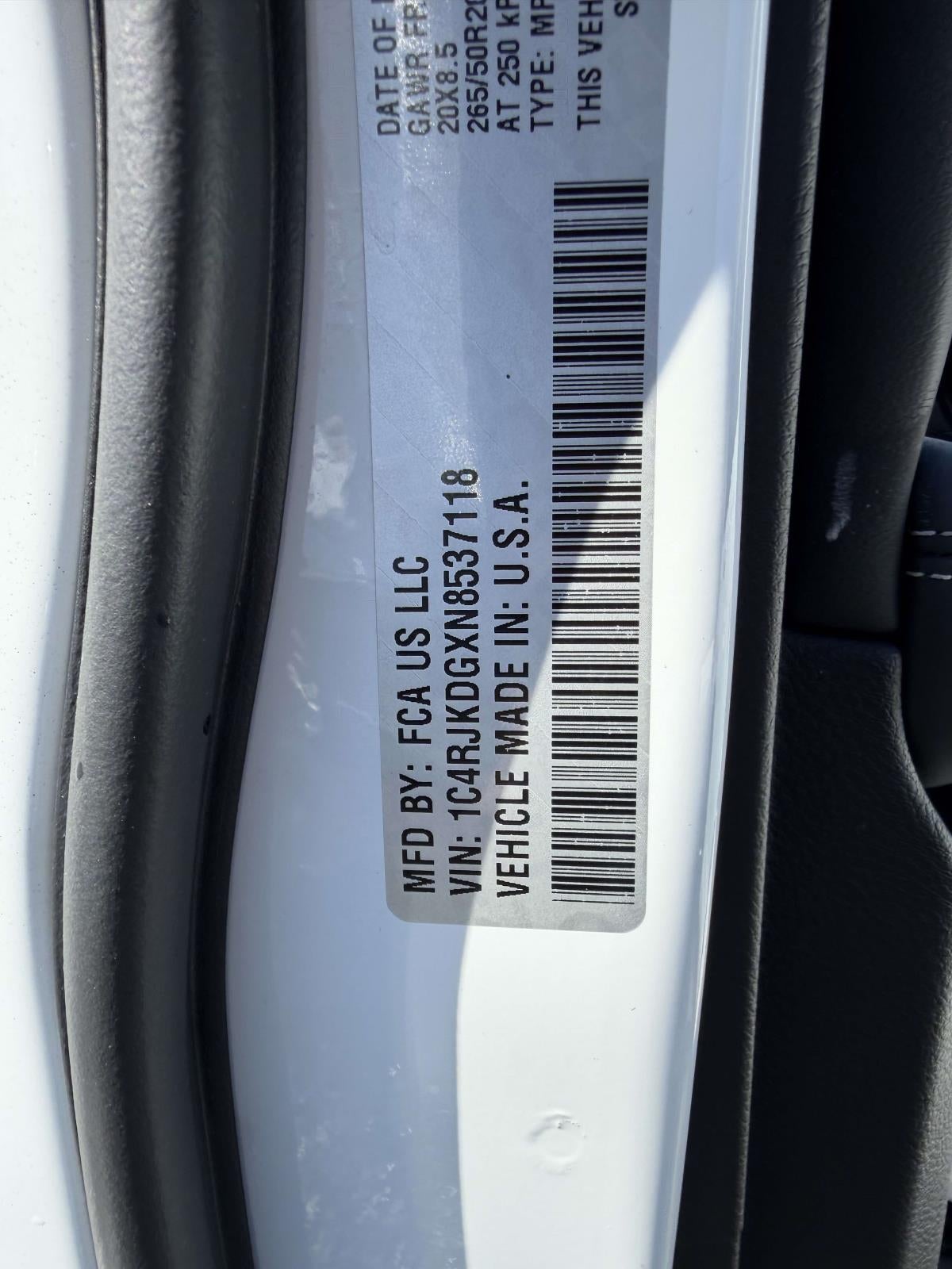 2022 Jeep Grand Cherokee L Overland 4x4