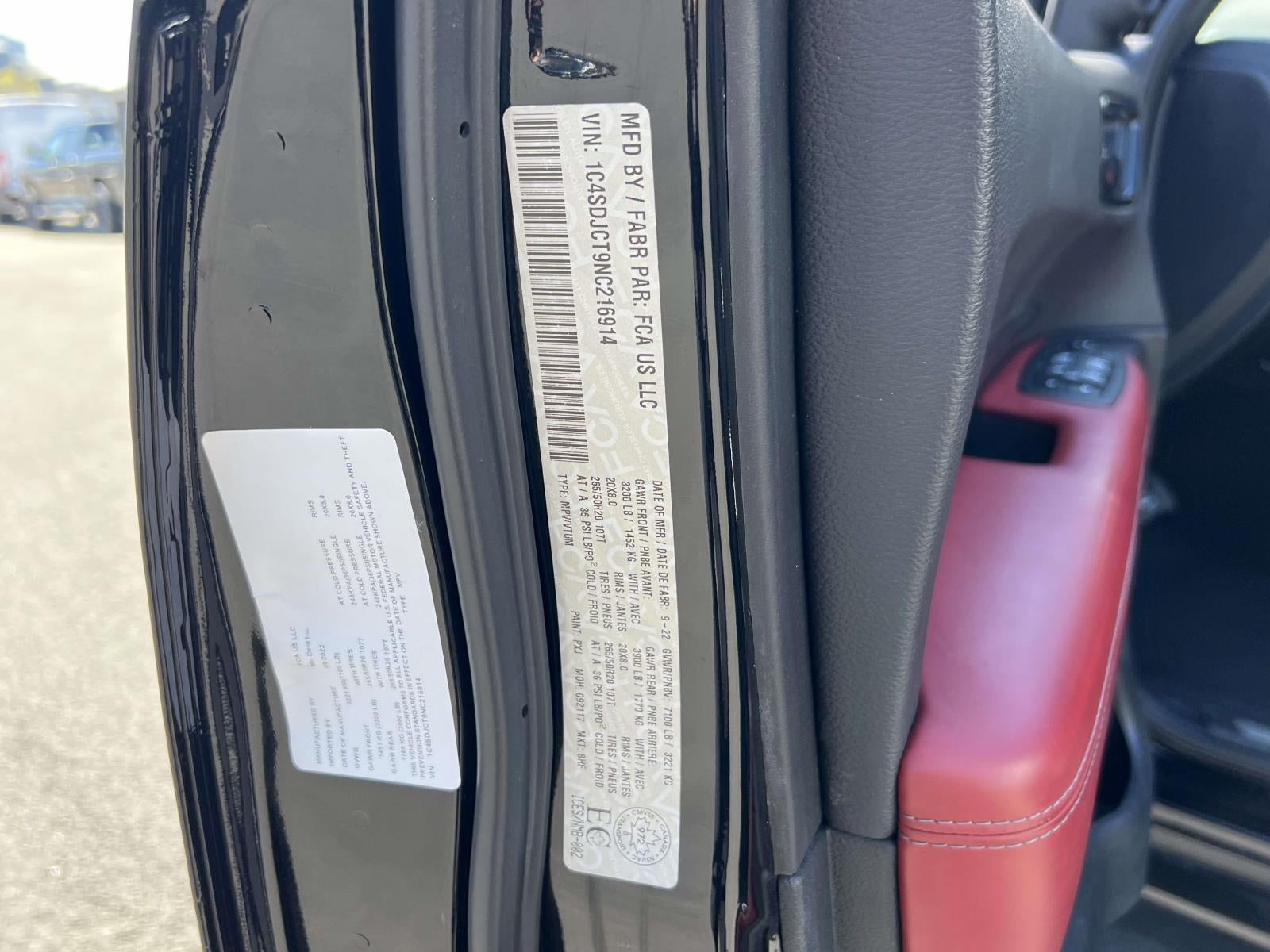 2022 Dodge Durango R/T