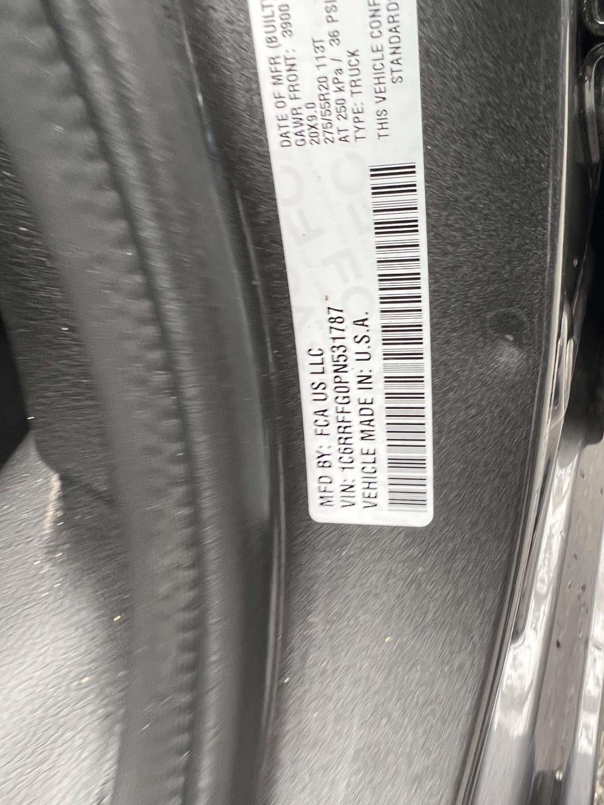 2023 RAM 1500 Big Horn Crew Cab 4x4 57' Box