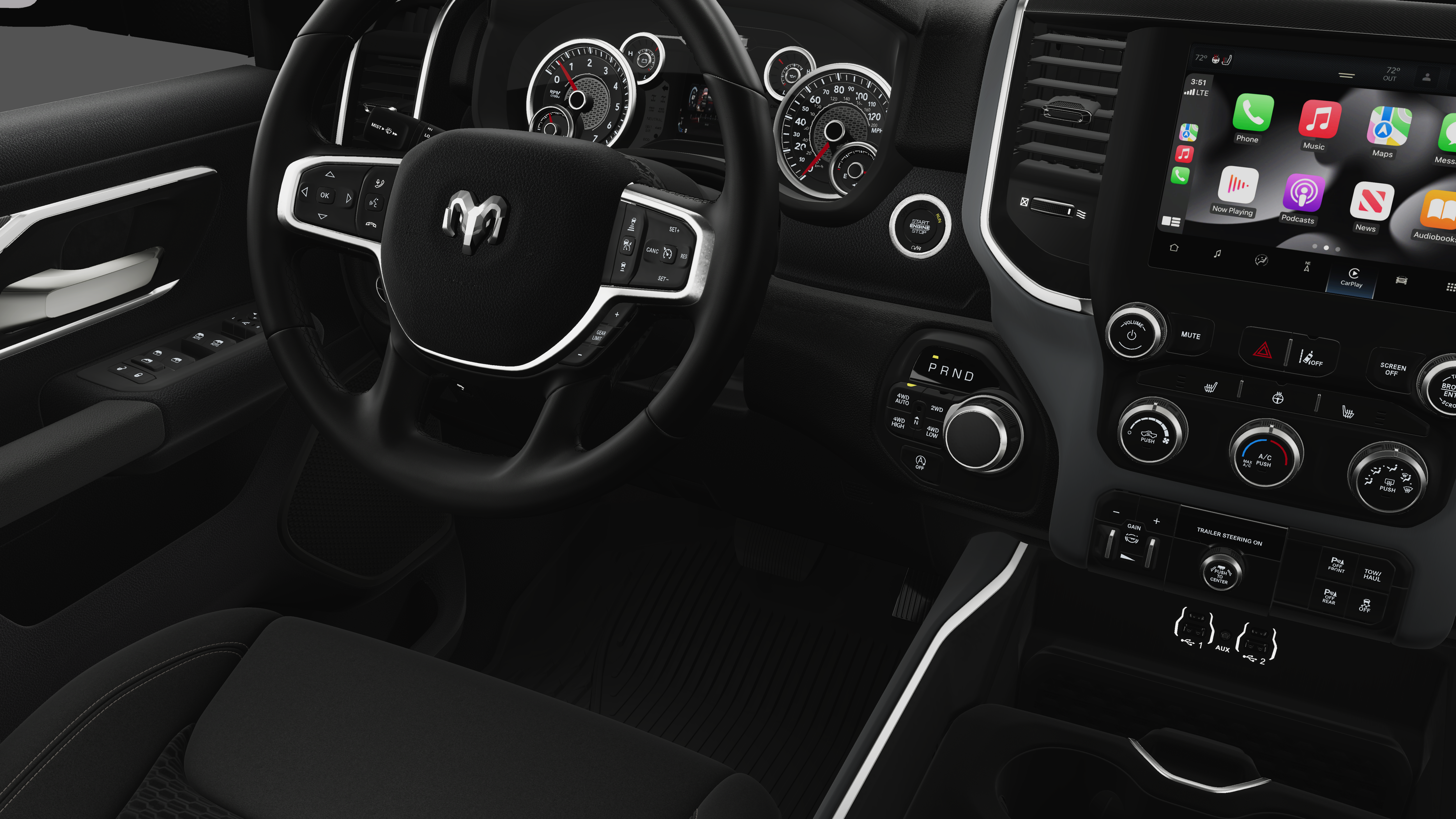 2025 RAM 1500 Big Horn Crew Cab 4x4 57' Box