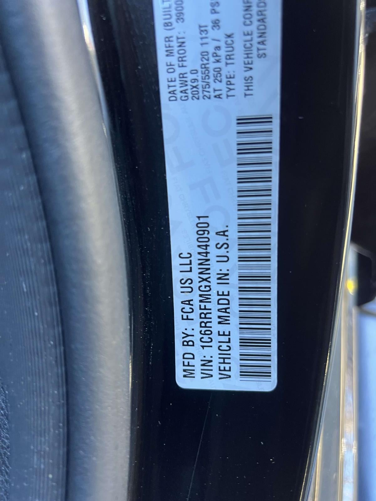 2022 RAM 1500 Big Horn Crew Cab 4x4 64' Box