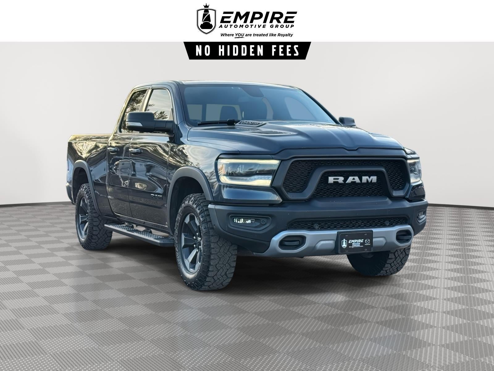 2019 RAM 1500 Rebel Quad Cab 4x4 64' Box