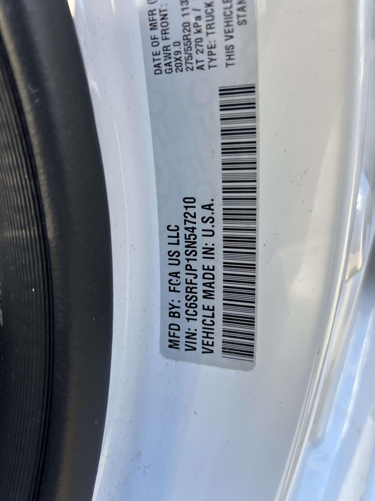 2025 RAM 1500 Laramie Crew Cab 4x4 57' Box