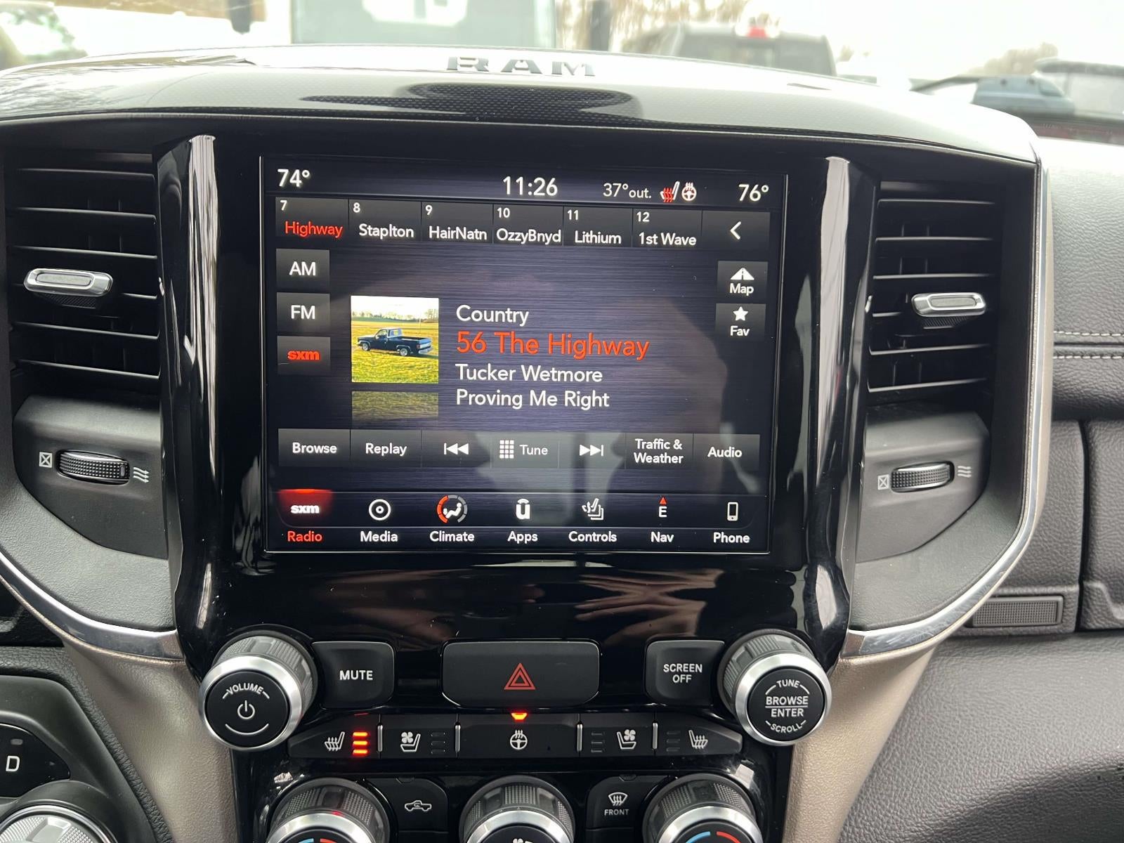 2019 RAM 1500 Laramie Crew Cab 4x4 57' Box