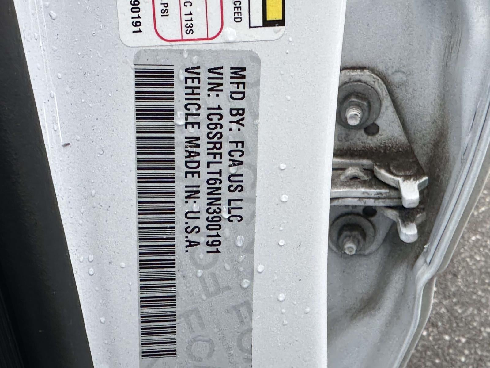 2022 RAM 1500 Rebel Crew Cab 4x4 57' Box