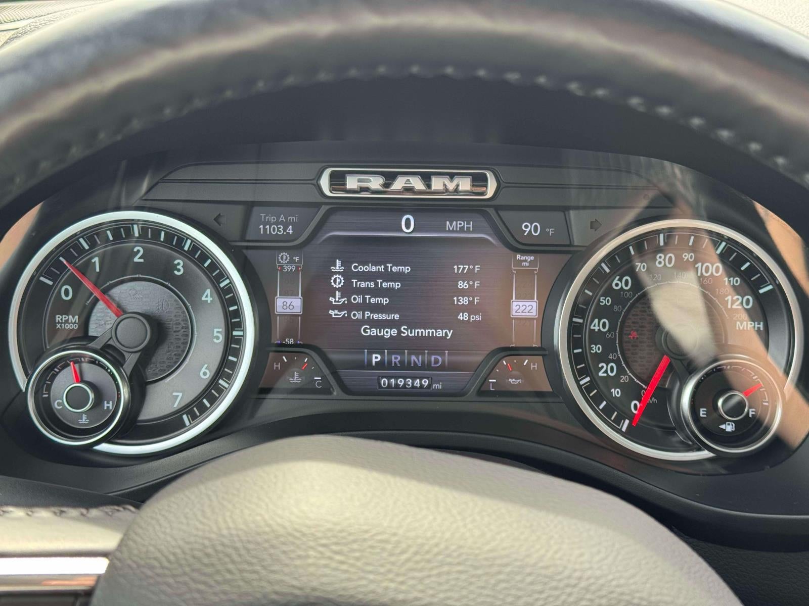 2019 RAM 1500 Laramie Crew Cab 4x4 64' Box