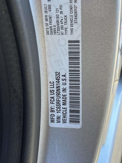 2022 RAM 1500 TRX Crew Cab 4x4 57' Box