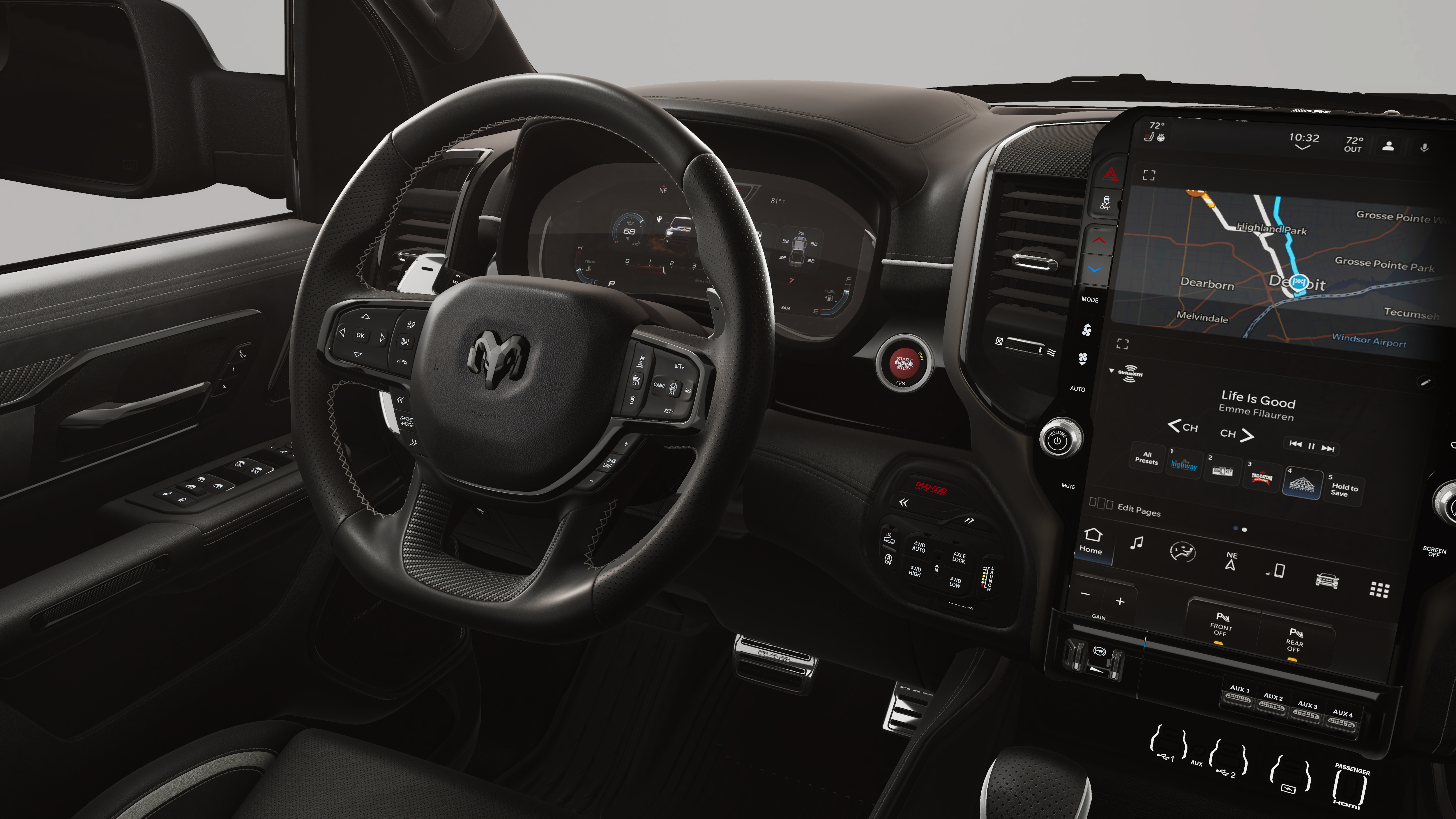 2026 RAM Ram 1500 RHO Crew Cab 4x4 57' Box