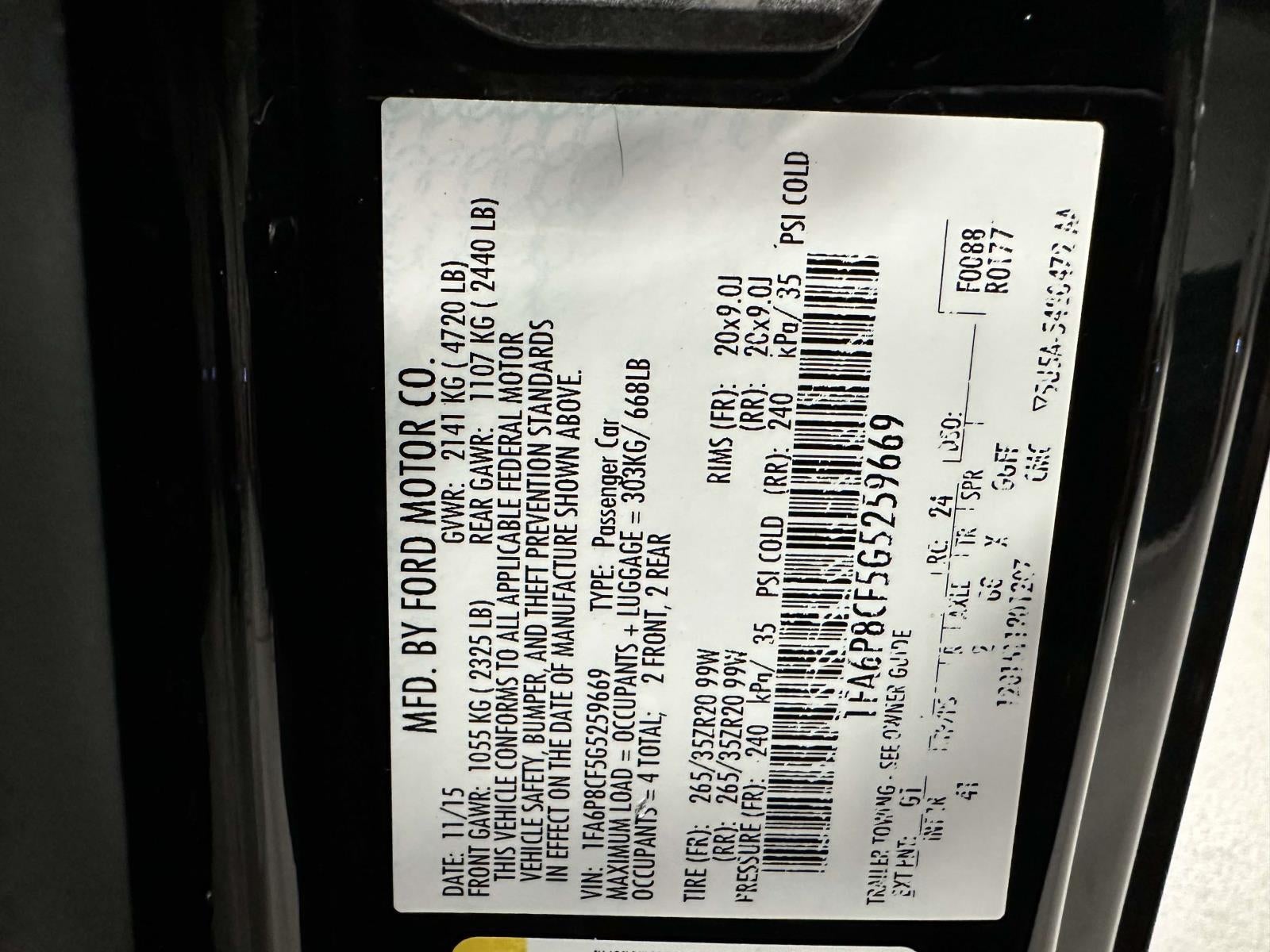 2016 Ford Mustang GT Premium