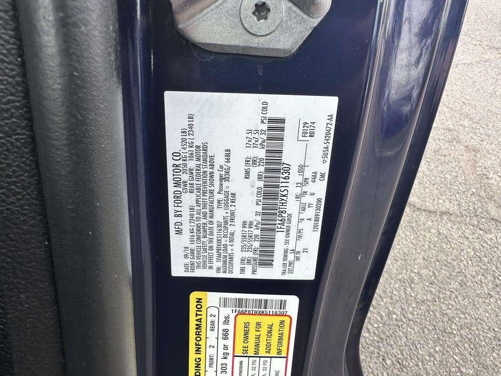 2019 Ford Mustang EcoBoost