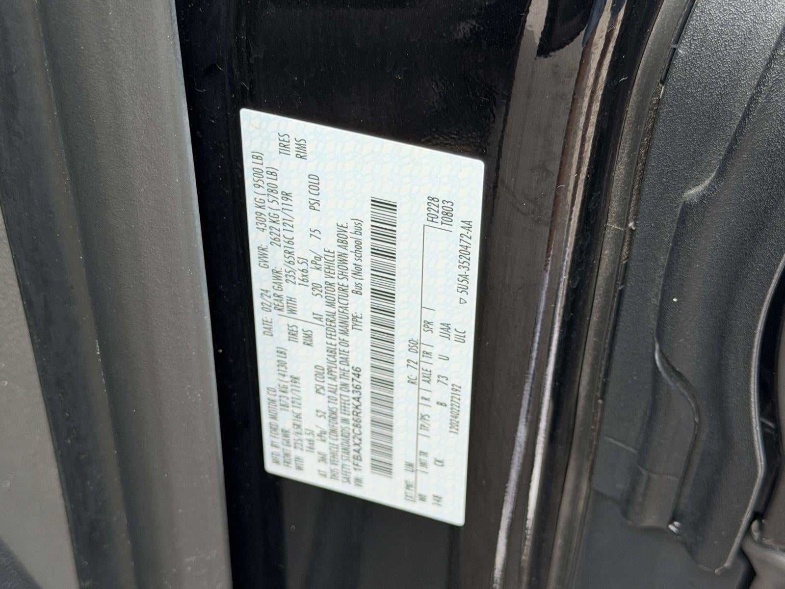 2024 Ford Transit-350 Passenger Van XLT