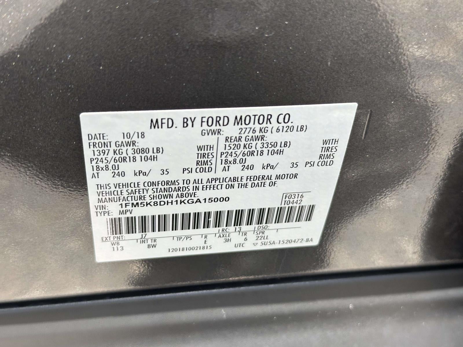 2019 Ford Explorer XLT