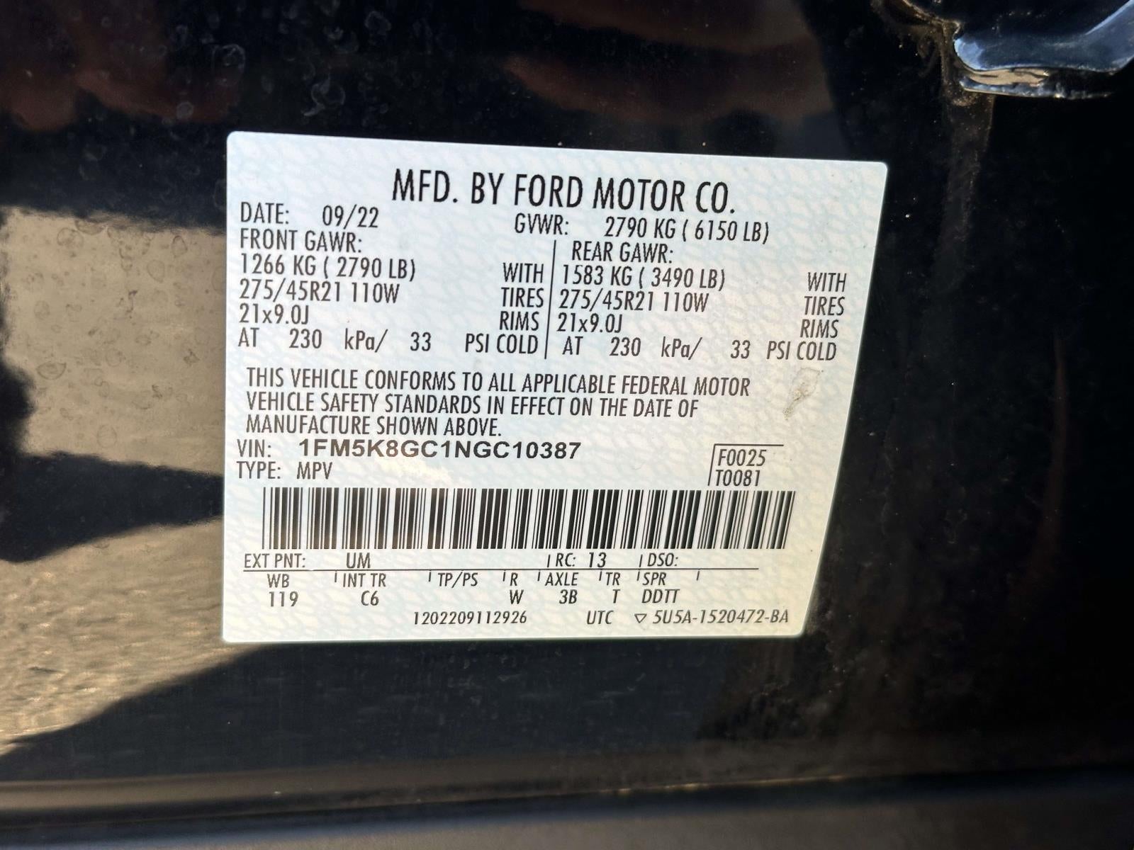 2022 Ford Explorer ST