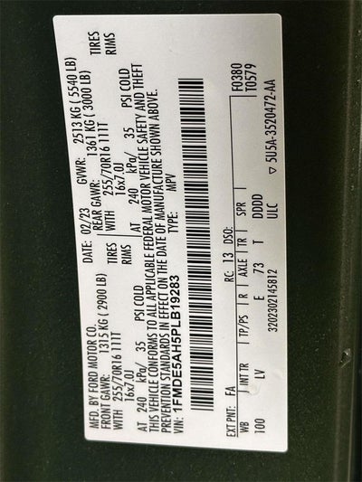 2023 Ford Bronco Base