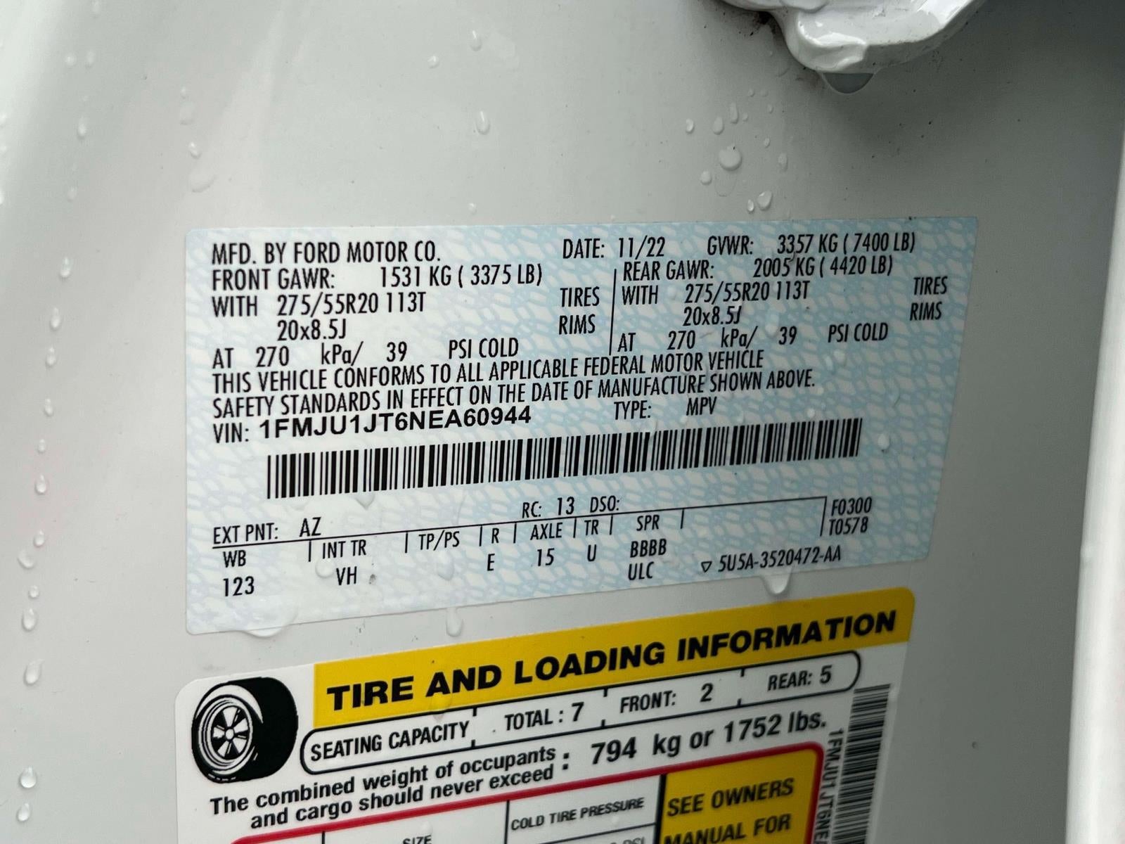 2022 Ford Expedition XLT