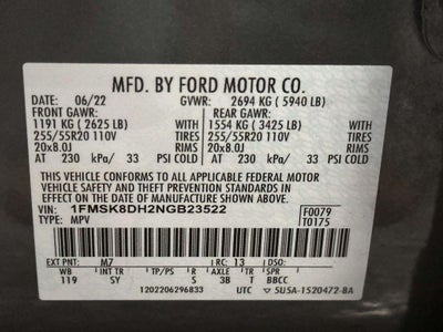 2022 Ford Explorer XLT