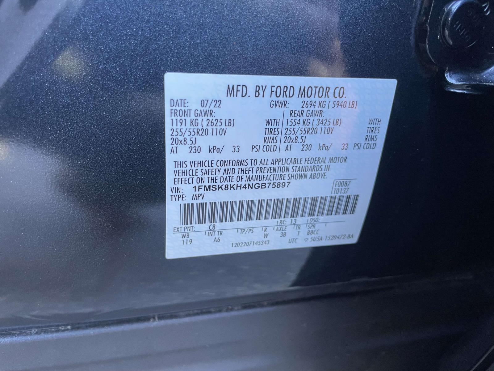 2022 Ford Explorer ST-Line