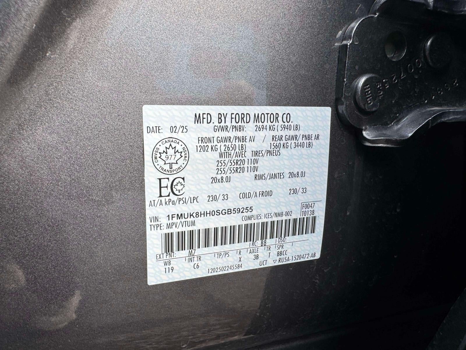 2025 Ford Explorer Platinum