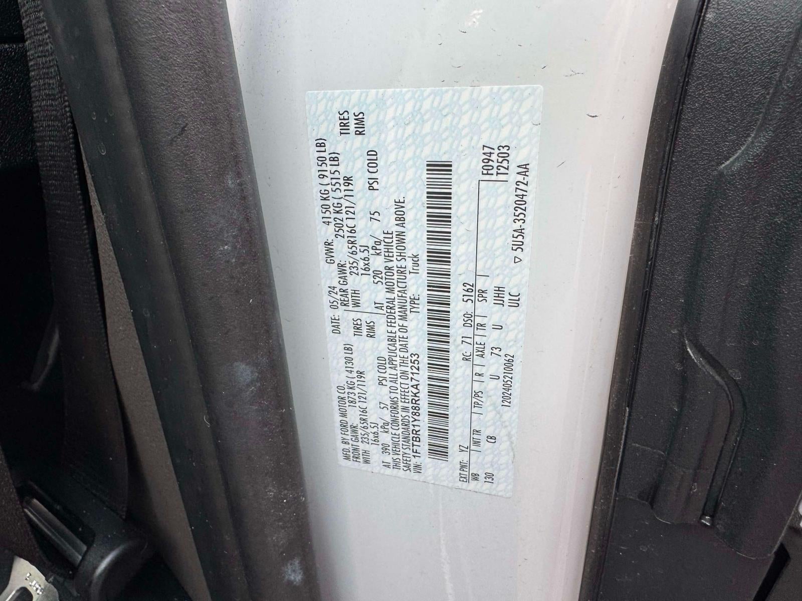 2024 Ford Transit-250 Cargo Van Base