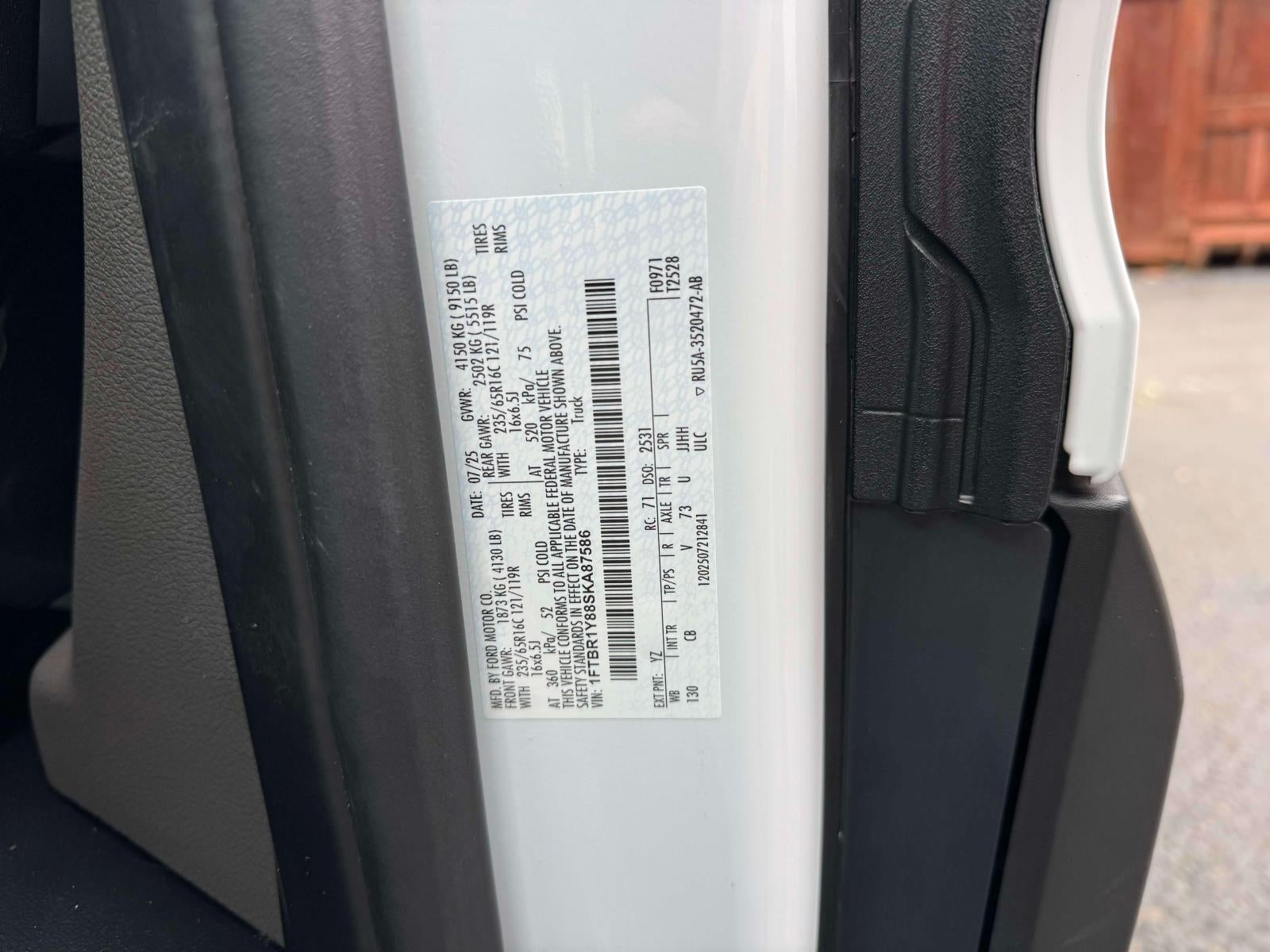 2025 Ford Transit-250 Cargo Van Base