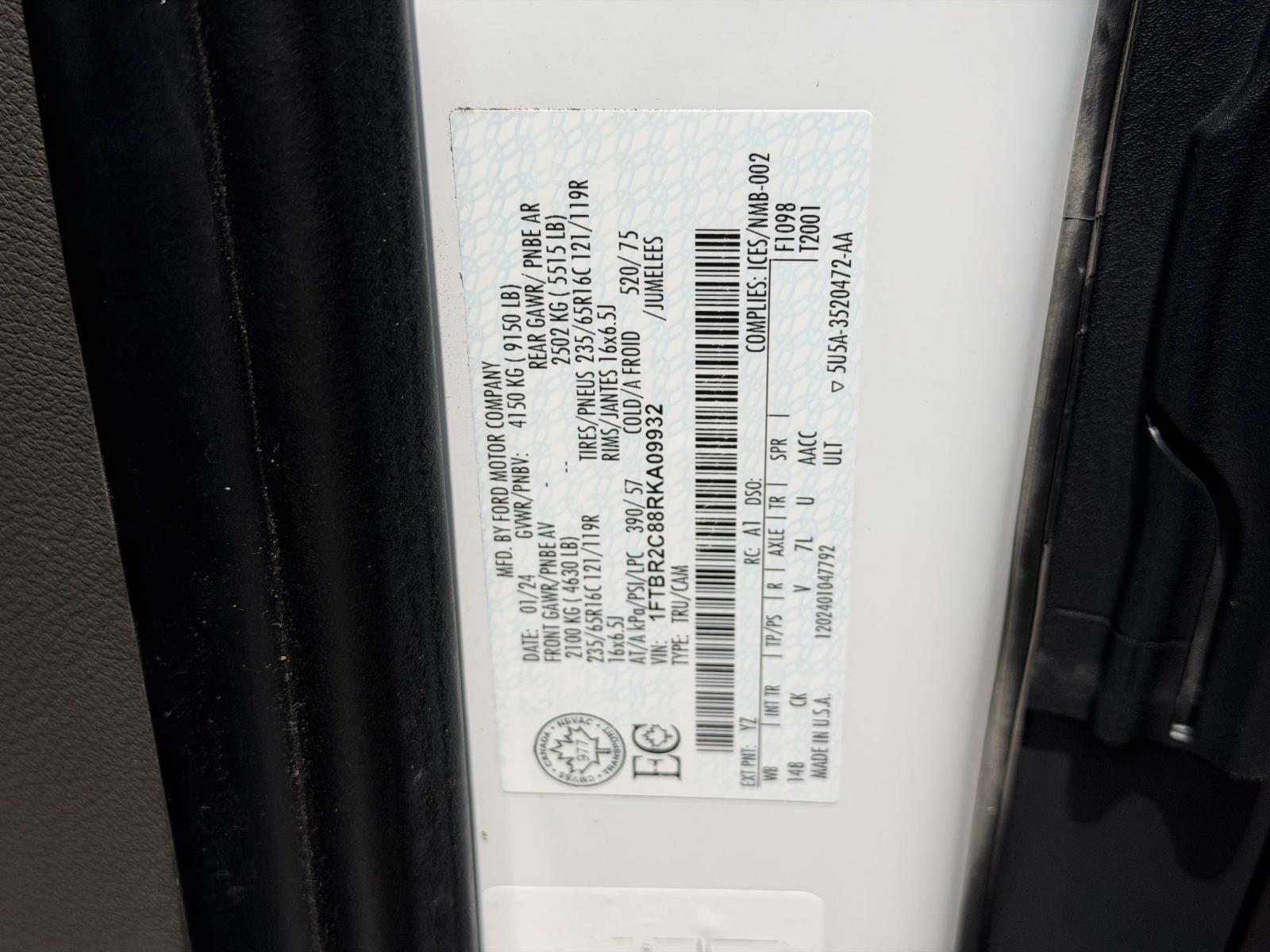 2024 Ford Transit-250 Cargo Base