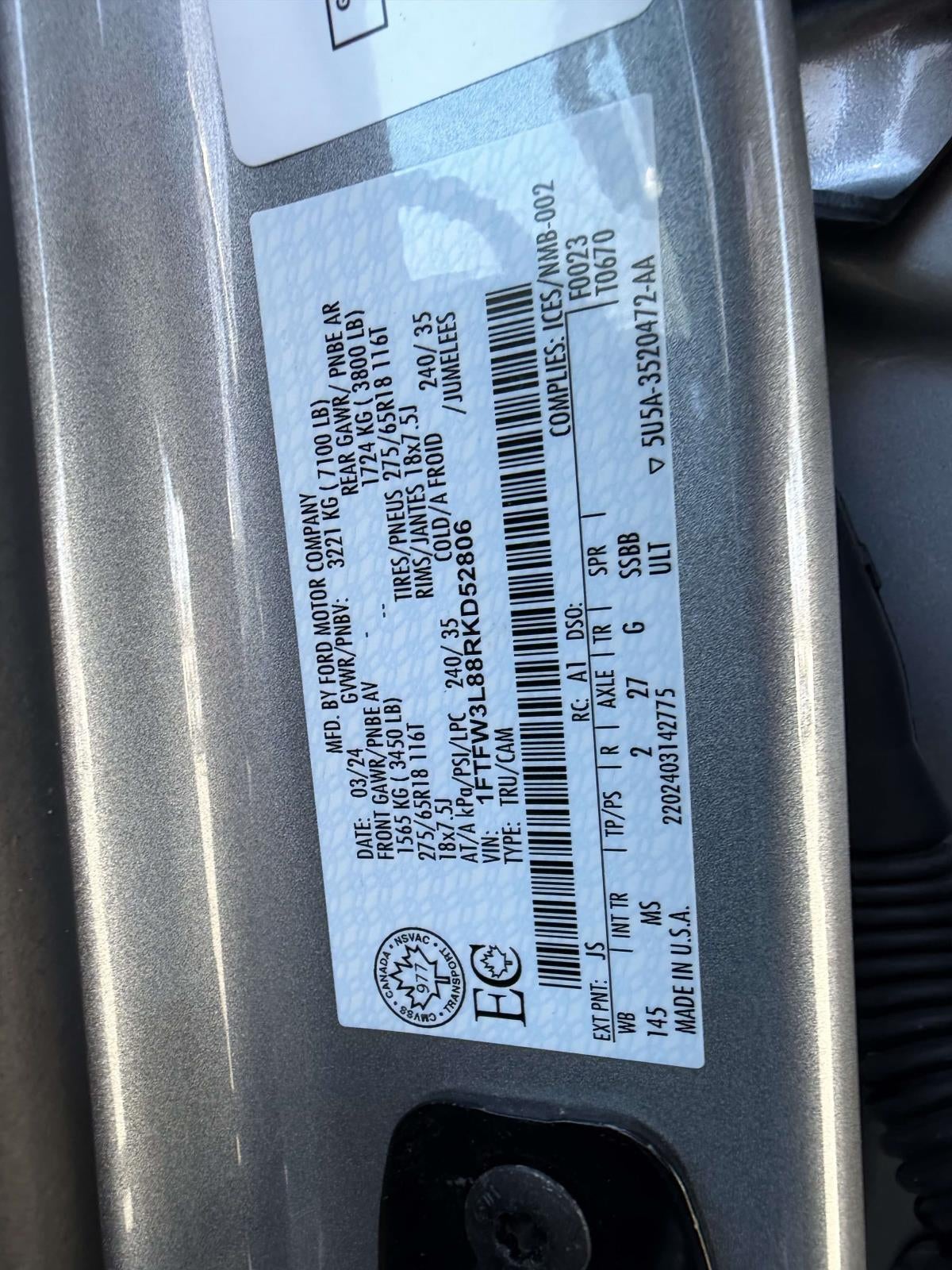 2024 Ford F-150 XLT