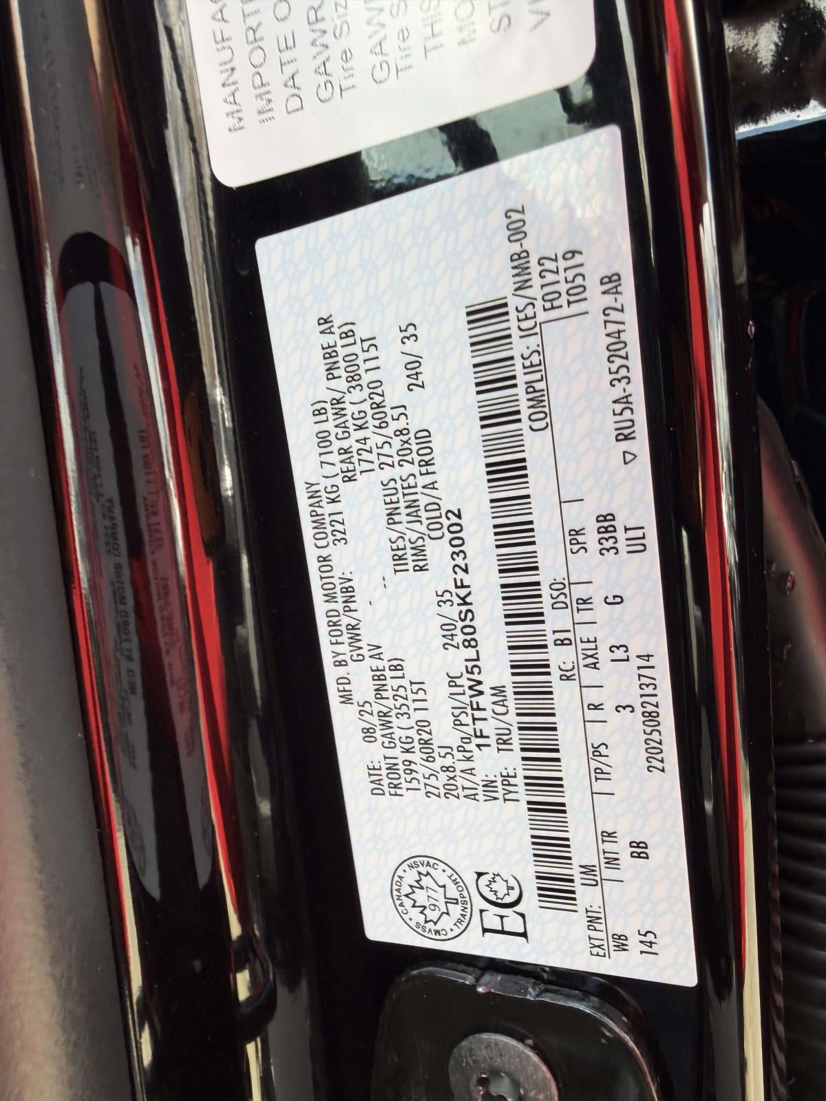 2025 Ford F-150 LARIAT