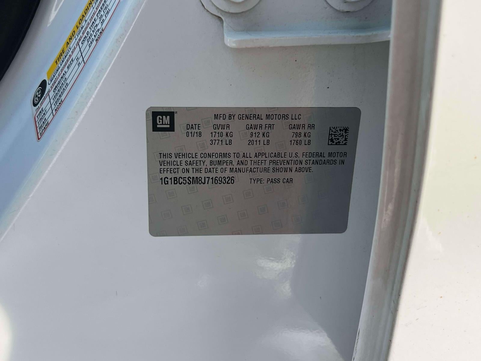 2018 Chevrolet Cruze LS Auto