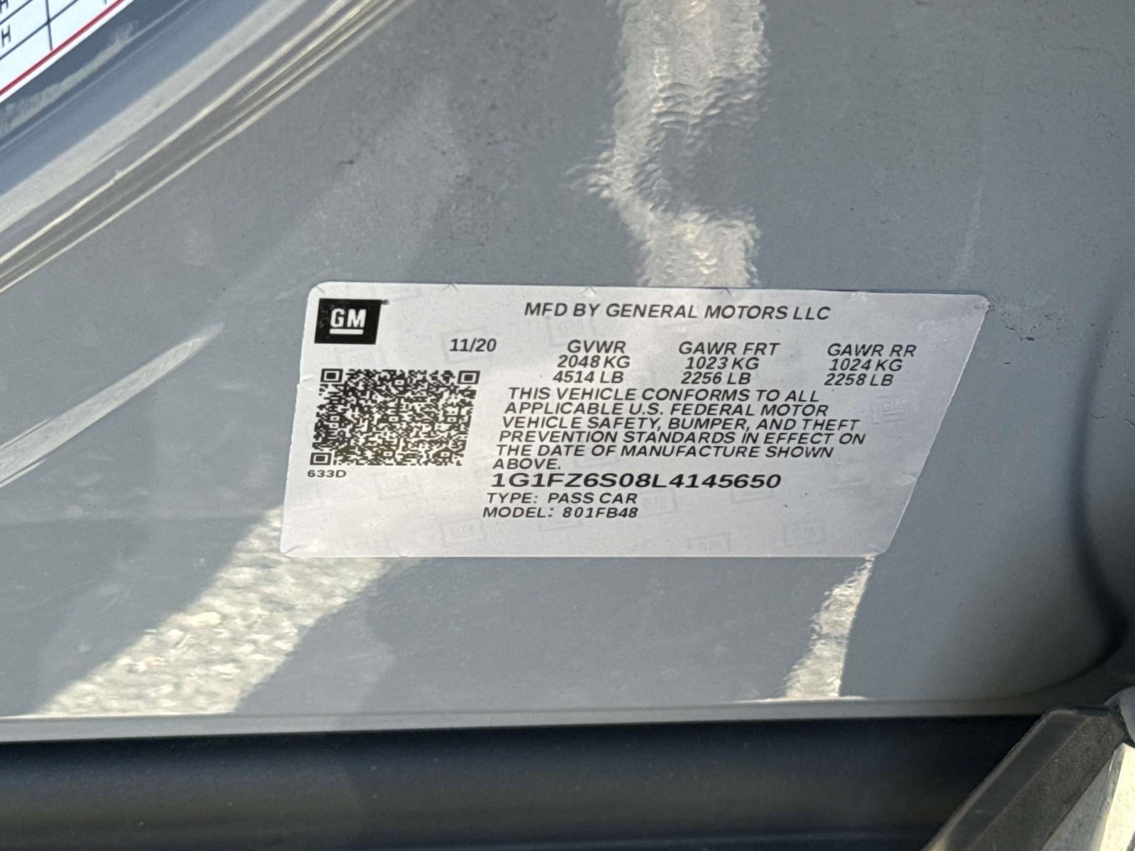 2020 Chevrolet Bolt EV FWD Premier