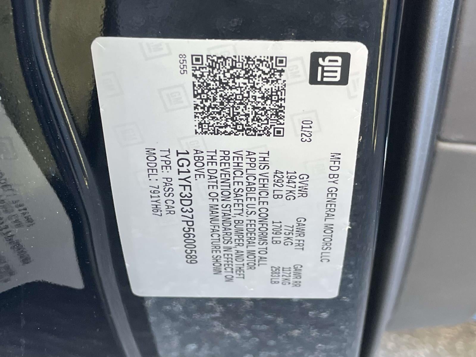 2023 Chevrolet Corvette Z06 RWD Convertible 3LZ