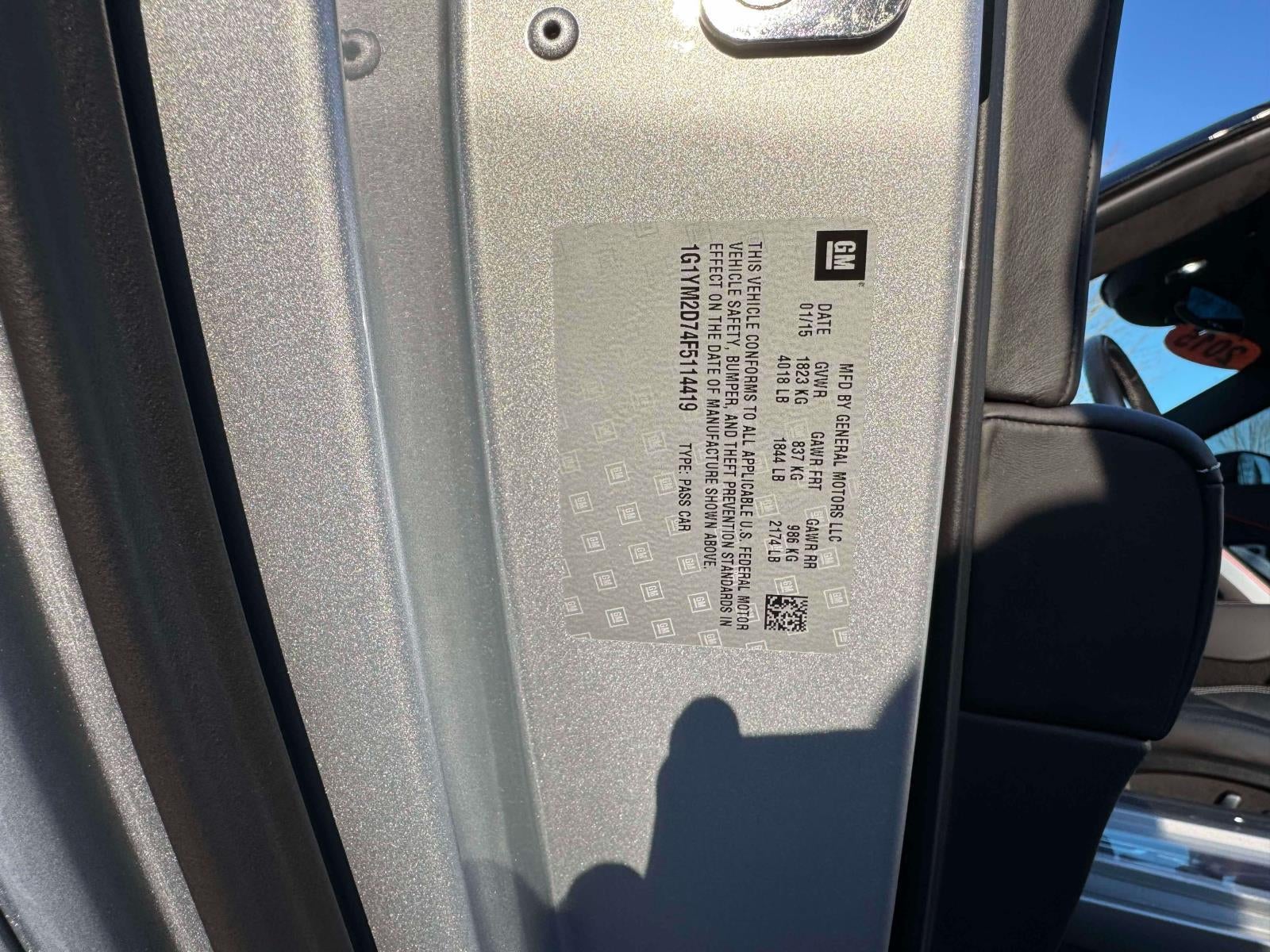 2015 Chevrolet Corvette Stingray Z51