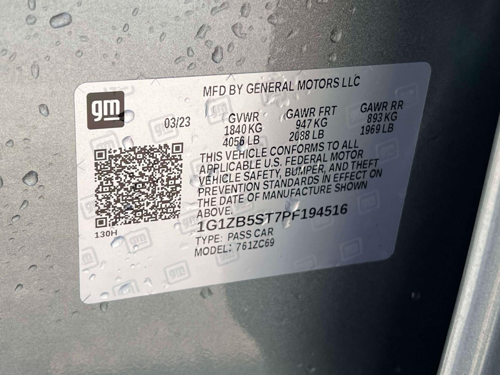 2023 Chevrolet Malibu FWD LS