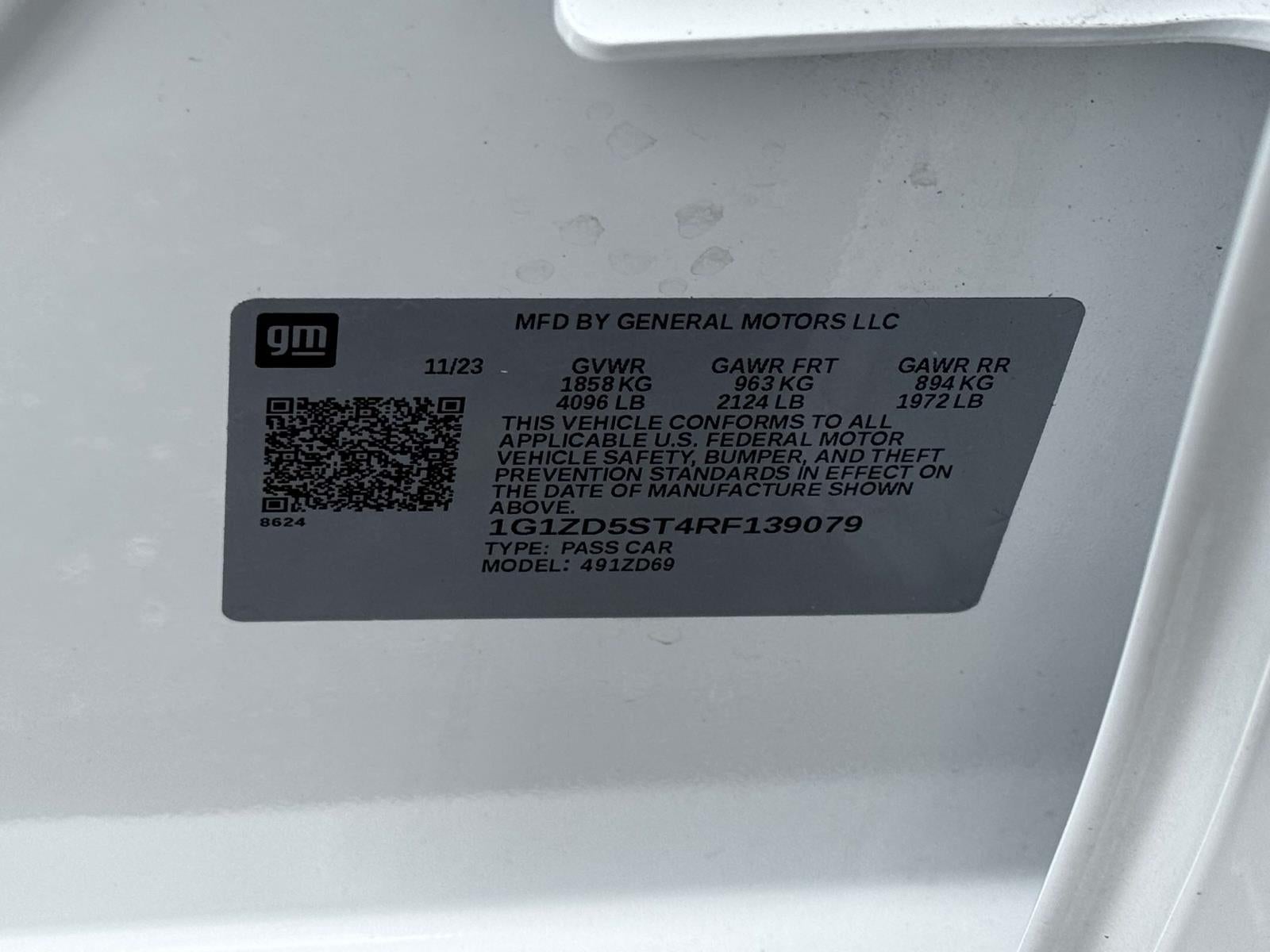 2024 Chevrolet Malibu FWD 1LT