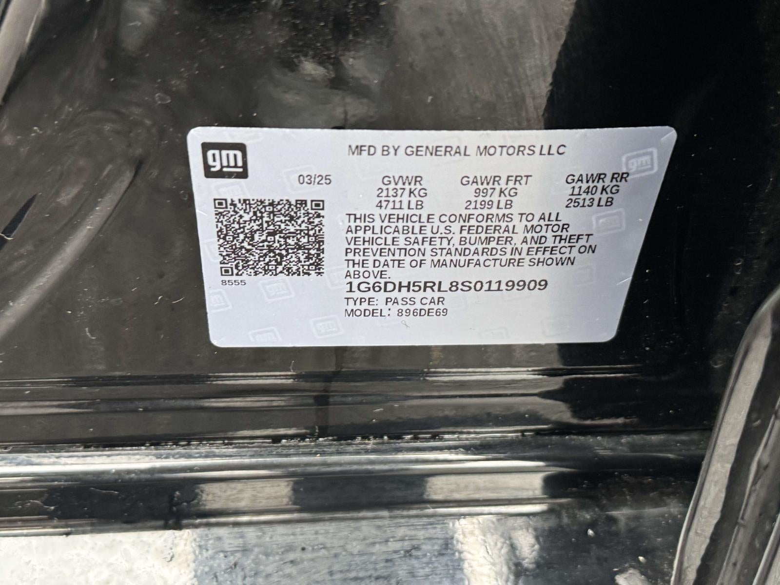 2025 Cadillac CT4-V V-Series RWD