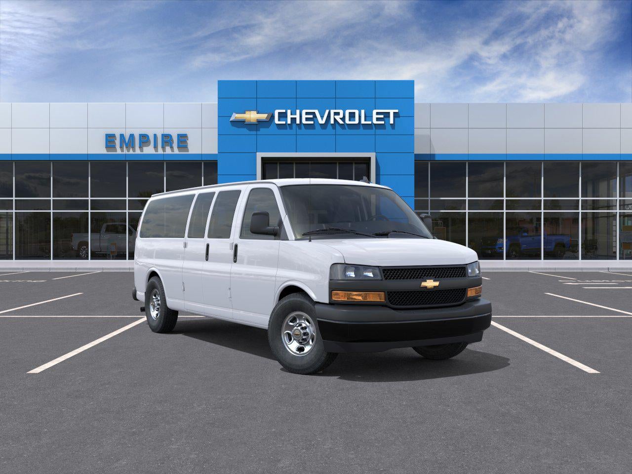 2025 Chevrolet Express Passenger RWD 3500 Extended Wheelbase LS