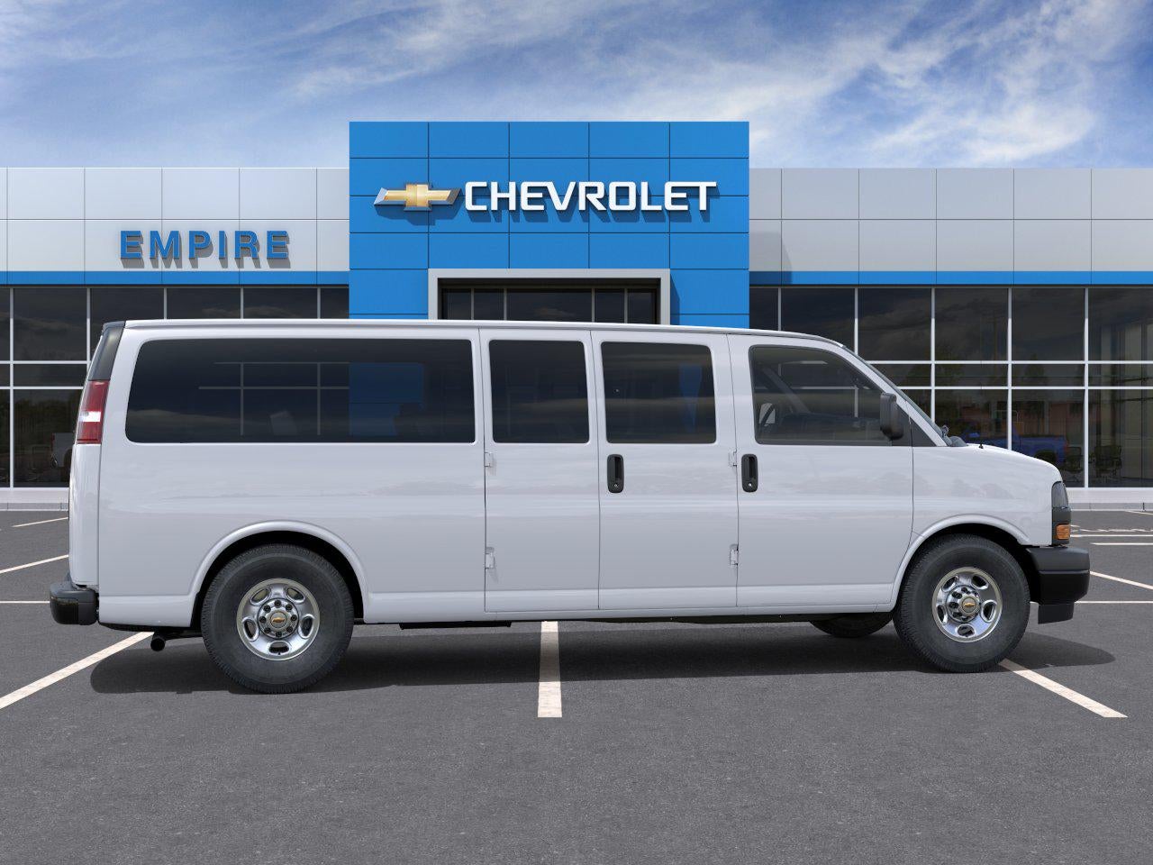 2025 Chevrolet Express Passenger RWD 3500 Extended Wheelbase LS